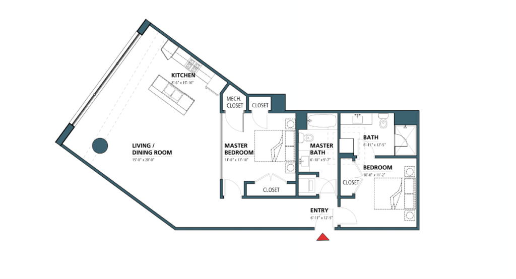 Creamery 402 Floorplan