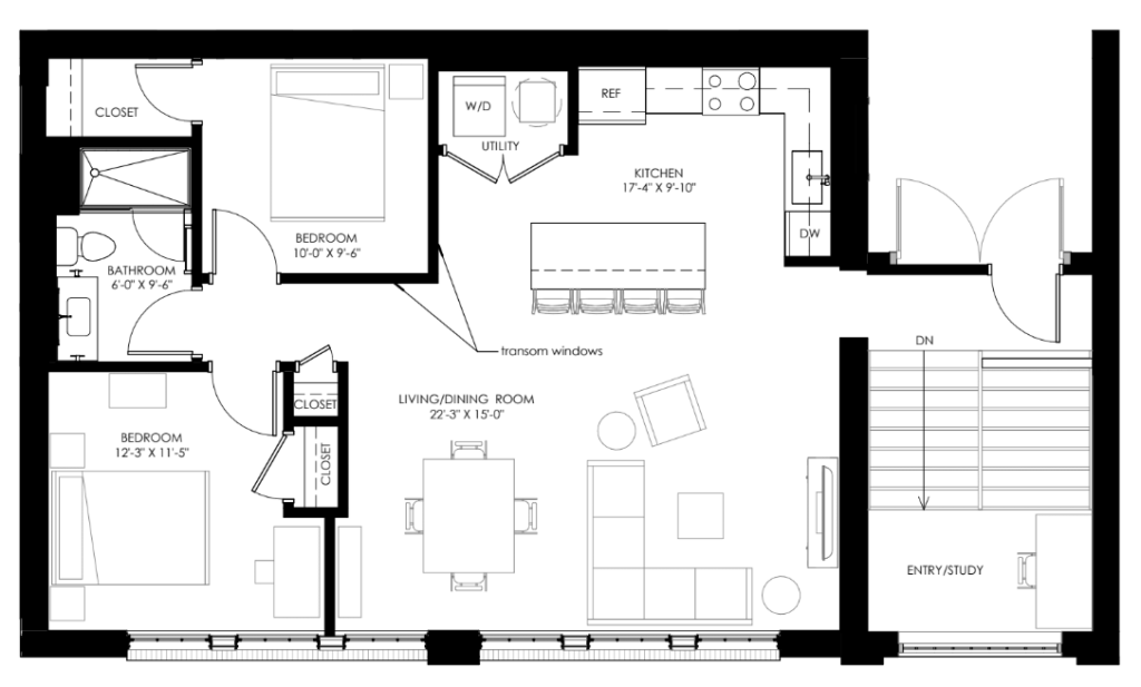 Hawthorne 208 Floorplan